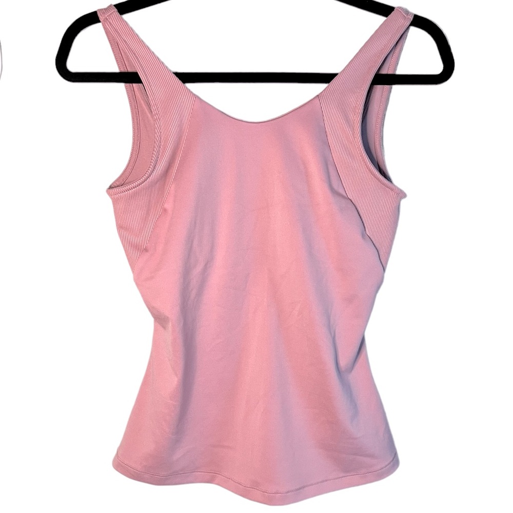 All in Motion Mauve Womens XS Scoop Tank Top